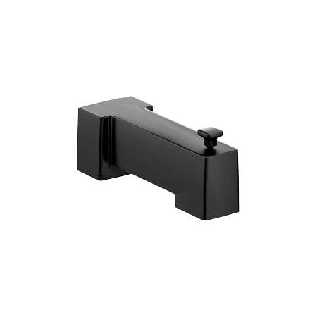 90 Degree Diverting Tub Spout In Matte Black